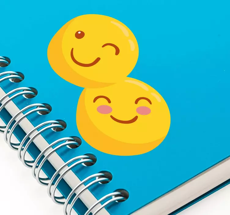 sticker emoticon sorridente - TenStickers