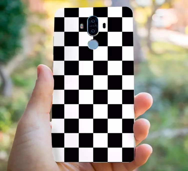 Adesivo huawei Scacchiera - TenStickers