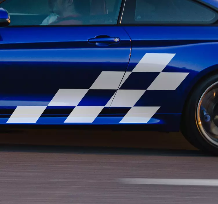 Adesivo auto tuning da corsa - TenStickers