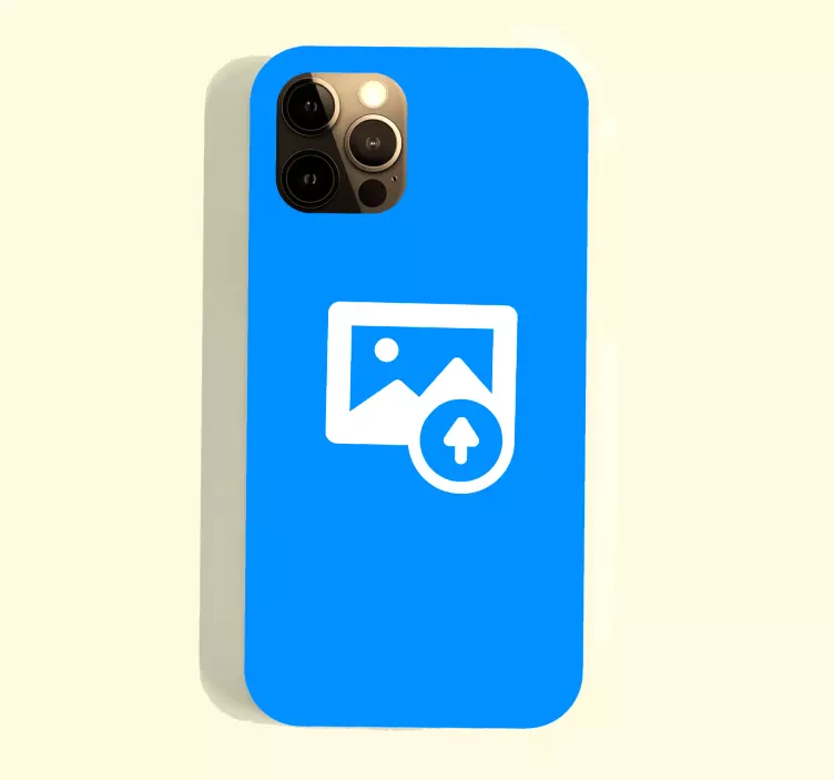 Sticker per iphone con foto personalizzabile - TenStickers