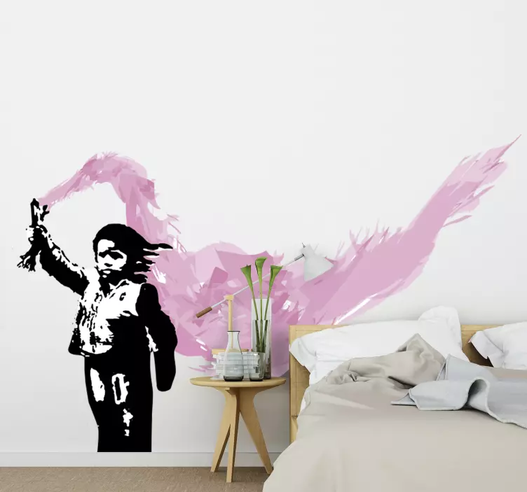 Adesivo da parete di Banksy a Venezia - TenStickers