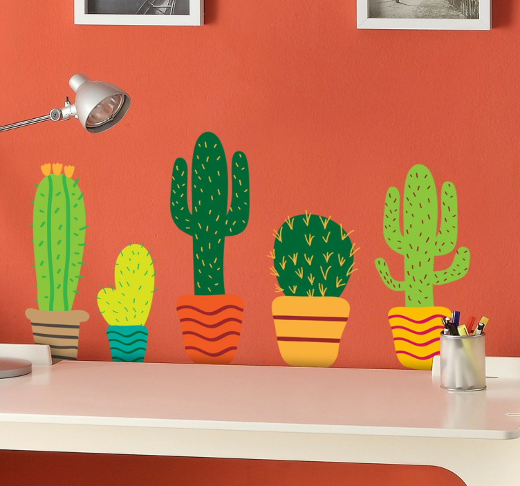 Stickers Cactus - TenStickers