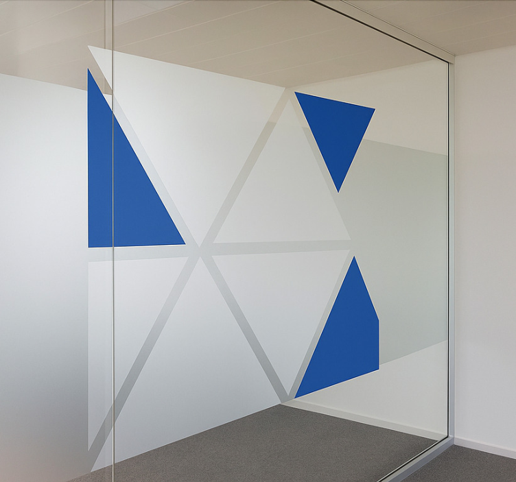 Vetrofanie forme triangolari - TenStickers