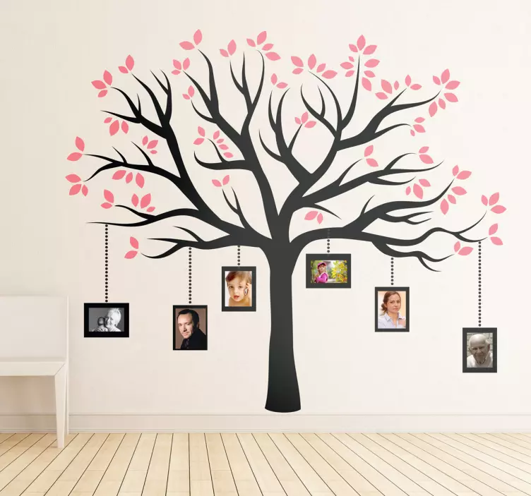 Adesivo murale albero personalizzabile - TenStickers