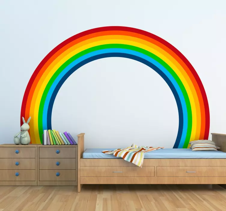 Adesivo murale arcobaleno - TenStickers