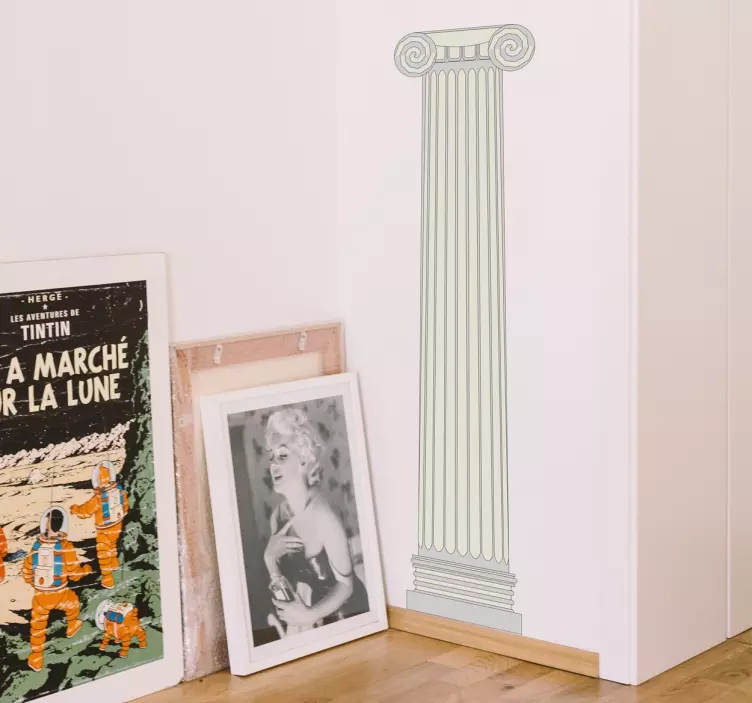 Adesivo murale Colonna Greca - TenStickers