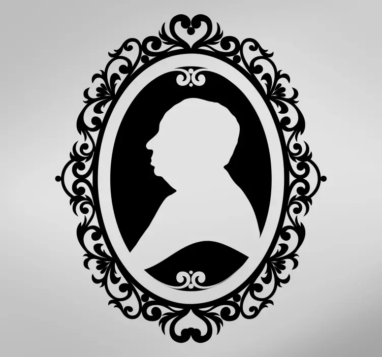 Adesivo murale Cornice Personalizzabile - TenStickers