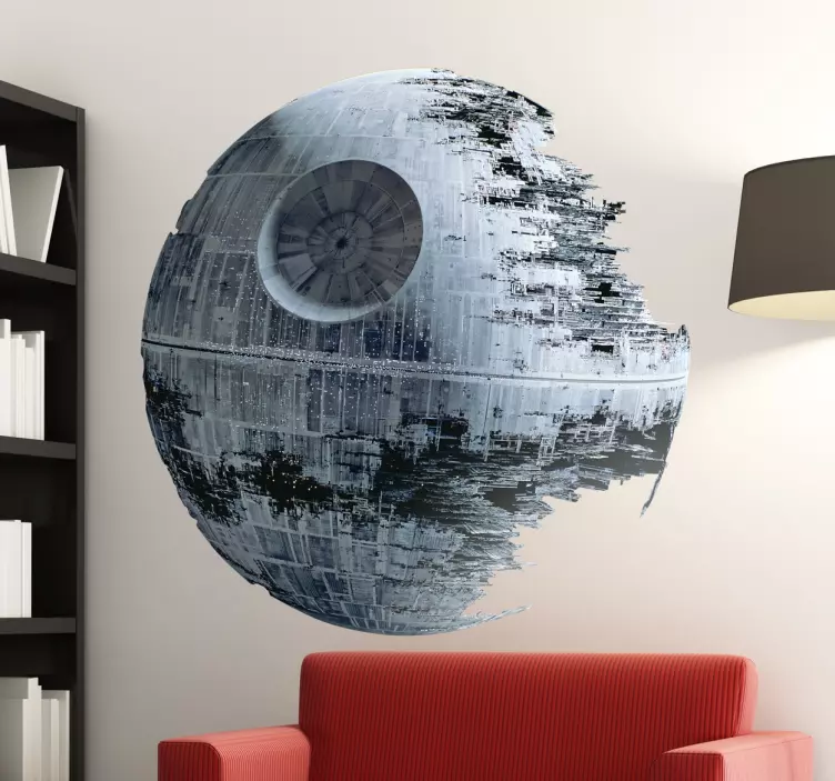 Adesivo murale La Morte Nera - TenStickers