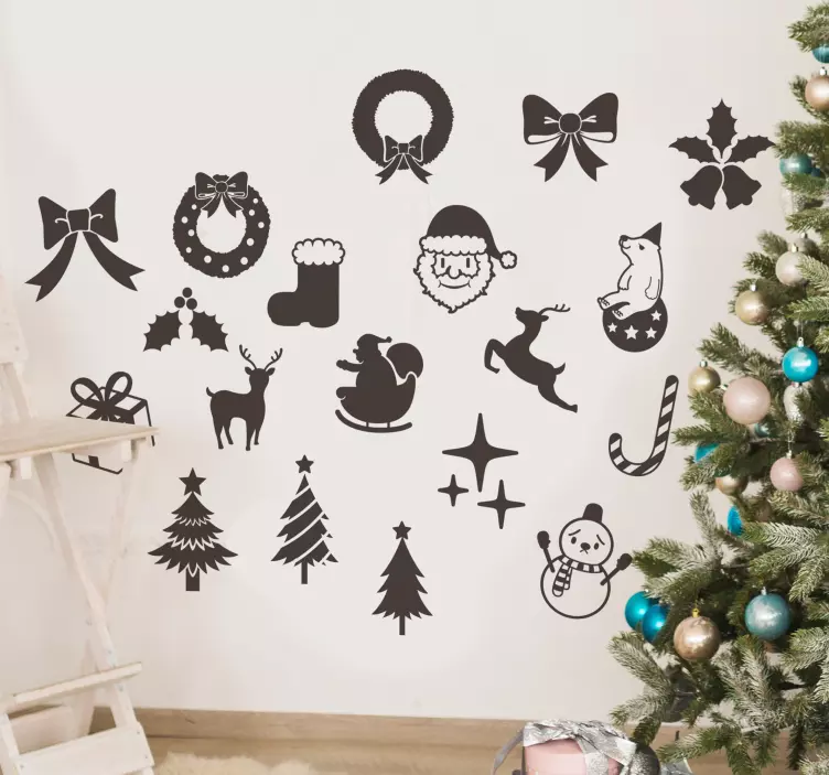 Adesivo murale Natale - TenStickers