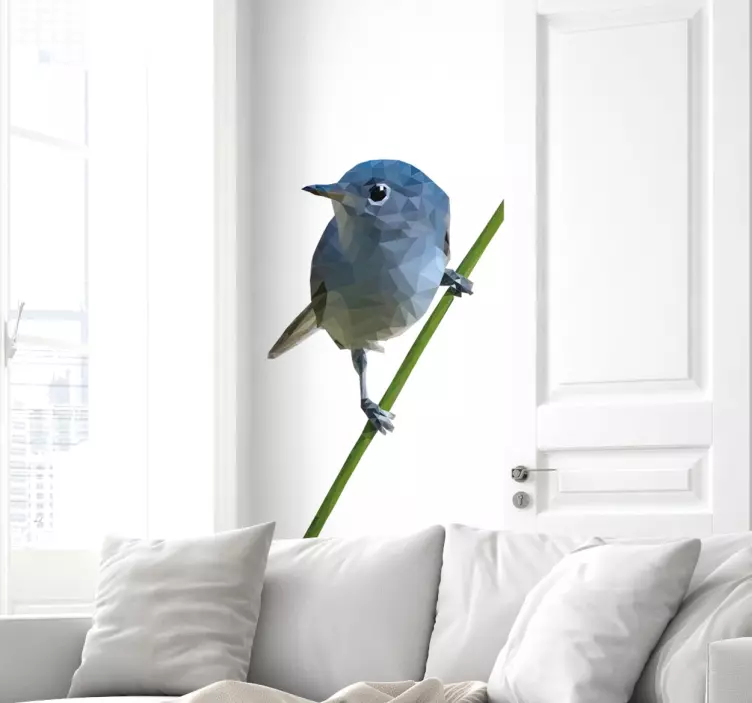 Adesivo murale uccellino - TenStickers