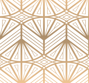 Carta adesiva per mobili gradiente oro art deco - TenStickers