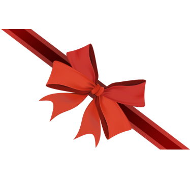 Adesivo per vetrine nastro rosso all'angolo - TenStickers