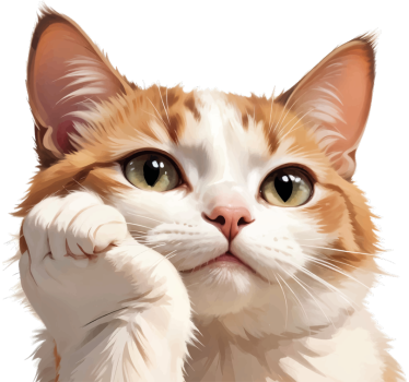 Adesivo per auto gatto che pensa - TenStickers