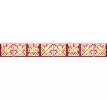 Striscia adesiva simboli celtici - TenStickers