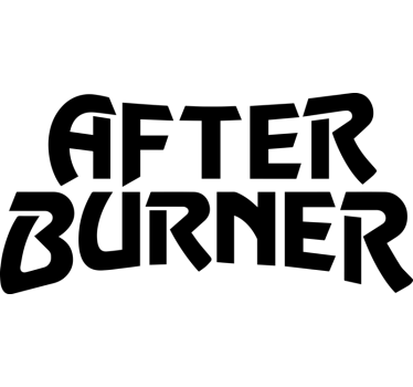 Adesivo per auto after burner - TenStickers