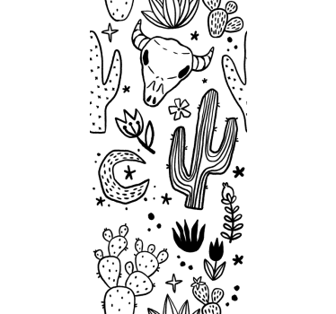 Carta adesiva per mobili deserto - TenStickers