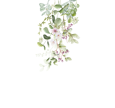 Carta adesiva per mobili fiori e foglie - TenStickers