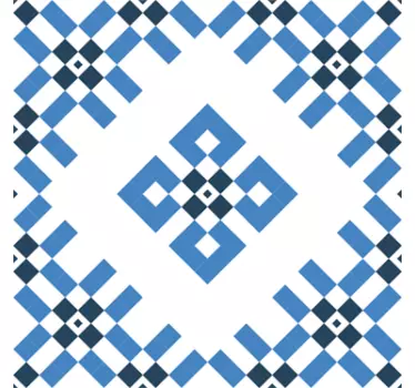 Adesivo piastrelle portoghesi azzurre - TenStickers