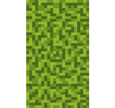 Carta adesiva per mobili design di gioco quadrato verde - TenStickers