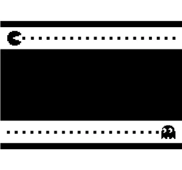 Adesivo box doccia pacman - TenStickers