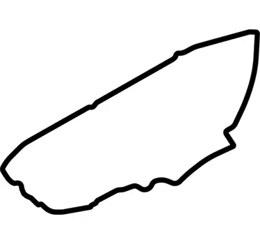 Adesivo circuito La Sarthe senza testo - TenStickers