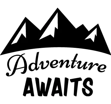 Adesivo avventura auto - TenStickers