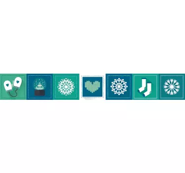 Greca adesiva inverno - TenStickers