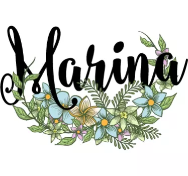 Adesivo decorativo per porte - TenStickers