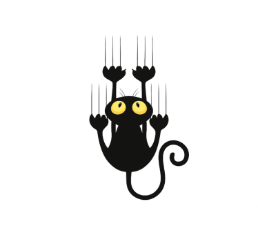 Adesivo per auto divertente graffiante - TenStickers