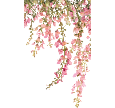 Adesivo per porta etichetta rosa - TenStickers