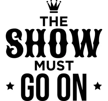 Adesivo con citazione dei Queen - TenStickers