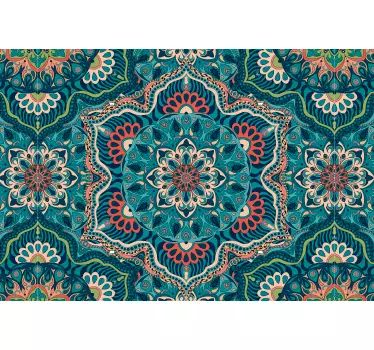 Adesivo per computer con mandala - TenStickers