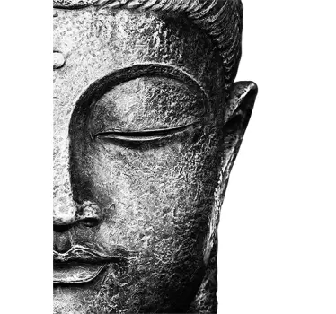Adesivo bagno statua di buddha - TenStickers