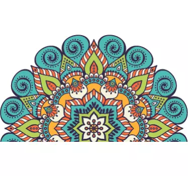 Adesivo murale con effetto mandala - TenStickers