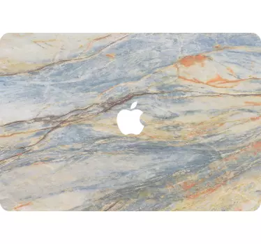 Adesivo macbook effetto marmo - TenStickers