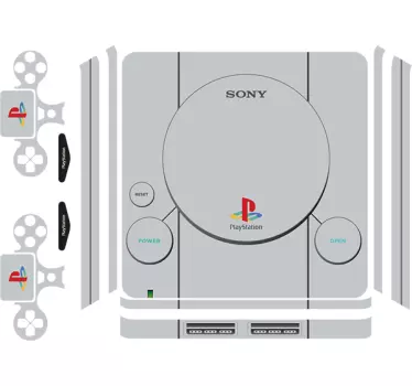 Ps4 skin retro playstation 1 - TenStickers