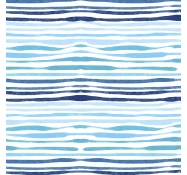 Carta adesiva per mobile bagno azzurro - TenStickers