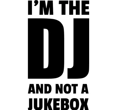 Adesivo per pc per dj - TenStickers