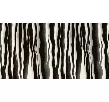 Pellicola adesiva mobile texture effetto zebra - TenStickers