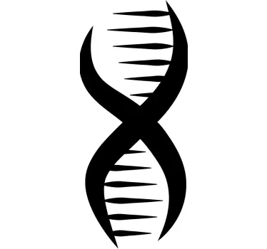 Adesivo per computer con il dna - TenStickers