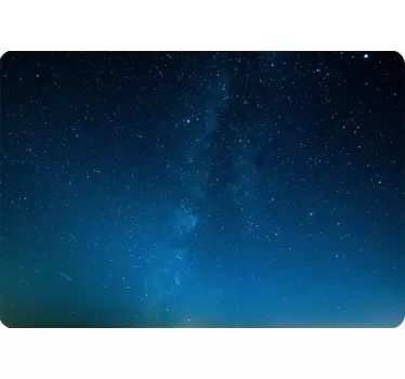 Adesivo per computer con galassia - TenStickers