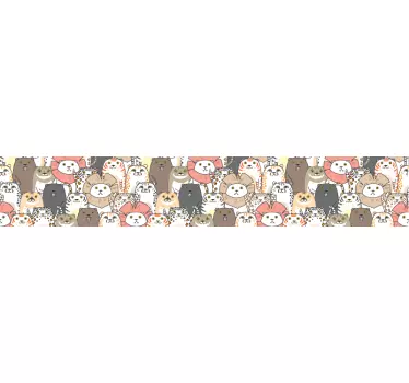 Adesivo murale animali selvatici - TenStickers