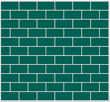 Adesivo bagno verde smeraldo - TenStickers