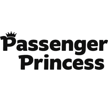Adesivo per auto principessa dei passeggeri - TenStickers
