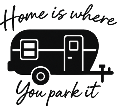 Adesivo per roulotte casa dolce casa - TenStickers