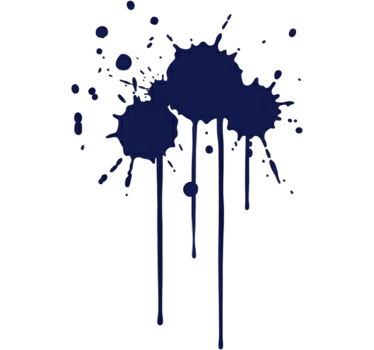 Adesivo per auto gocce di vernice splatter - TenStickers
