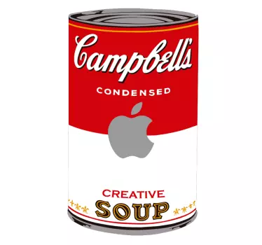 Adesivo per pc zuppa campbells - TenStickers