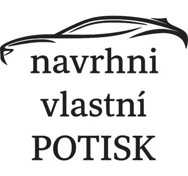 Adesivo per auto scritte personalizzate - TenStickers