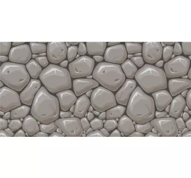 Adesivo murale effetto pietra - TenStickers