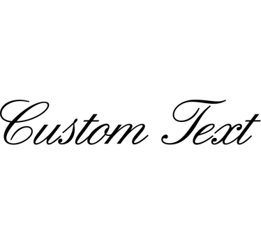 Adesivo per furgone testo personalizzato furgone - TenStickers